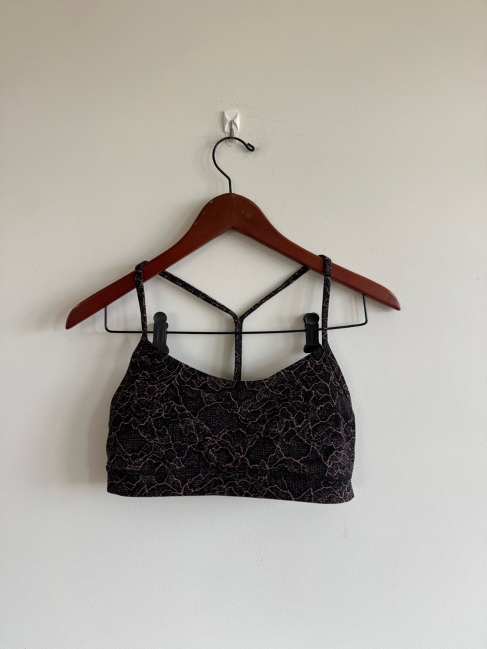 Lululemon athletica Black and Pink Sports Bra